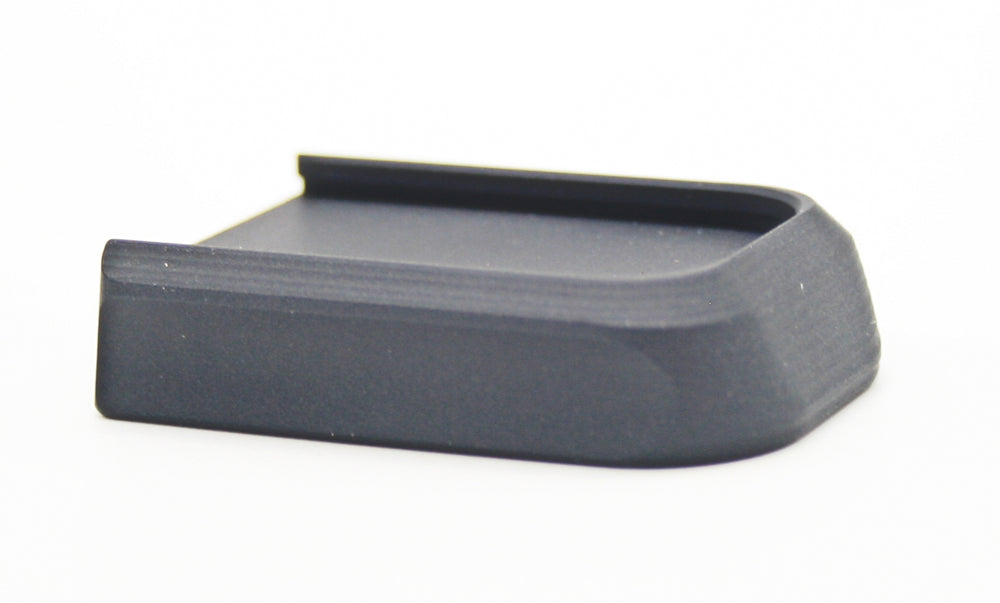 side view of the RDI extended magazine baseplate for Kimber pistols