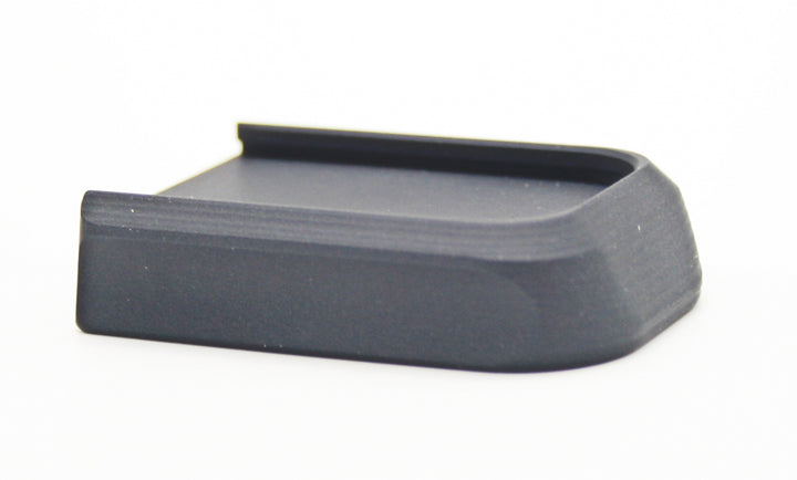 side view of the RDI extended magazine baseplate for Kimber pistols